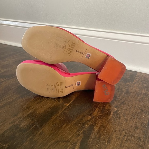 Larroude block heel sandals women’s size 7.5 - Picture 4 of 5
